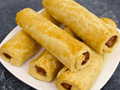 Sausage Roll Tray of 10 - Premium Flaky Pastry Rolls